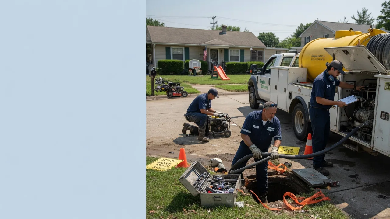 Septic Tank Pumping in El Paso, TX near me